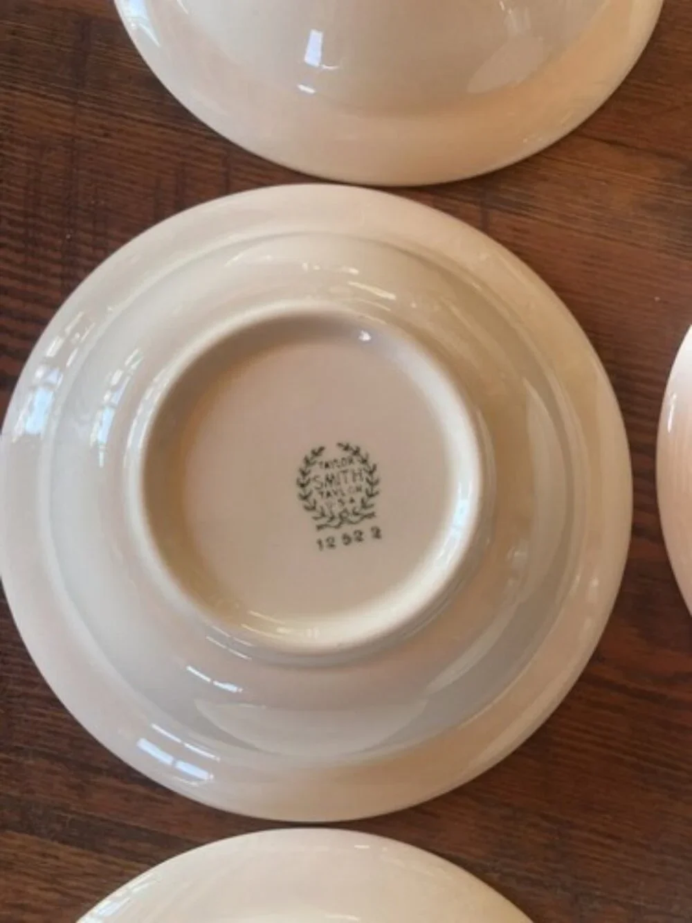 Set Of 6 Bowls Taylor Smith Taylor Swiss Provincial 6” Yellow Antique 1952